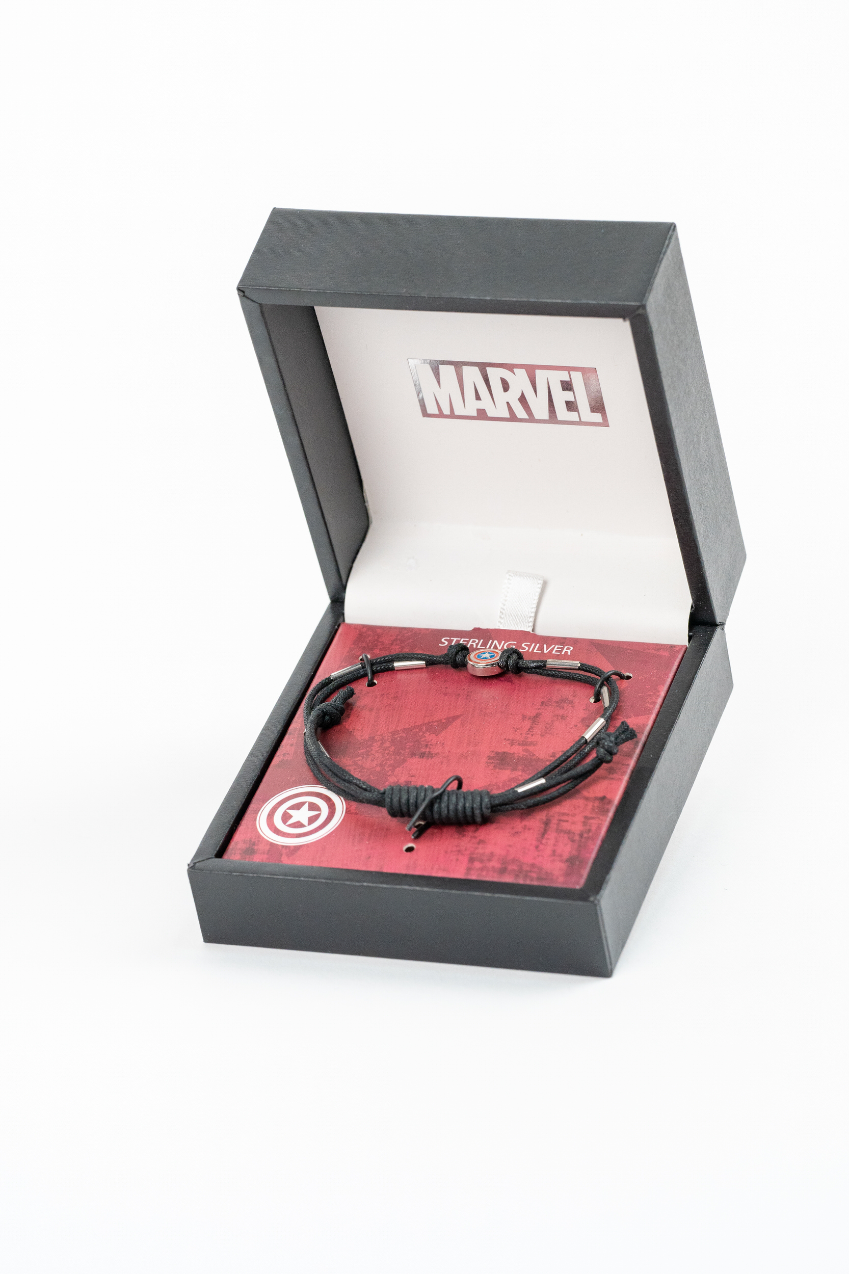 PPulc_0009-5 Pulseira Marvel Capitão América Preta Loja online